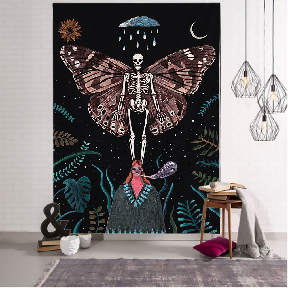 Moth tapestry discount