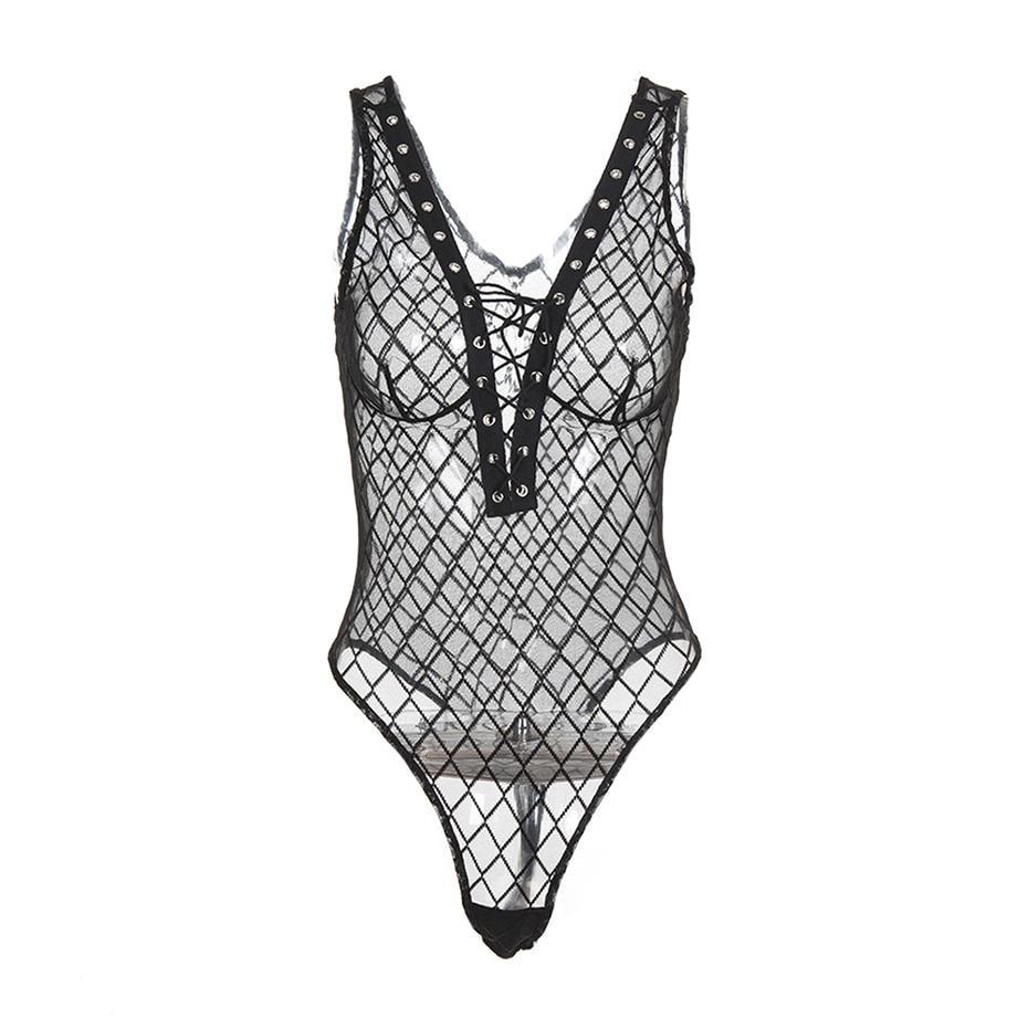 Fishnet sales lace bodysuit