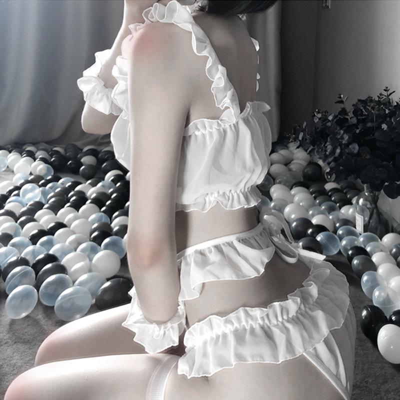 Heart and Soul' Black or white Grunge Heart Cut Out Lolita