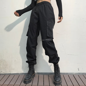 'Legion' Black Alt Grunge Harem Pants at $37.99 USD l Rags n Rituals