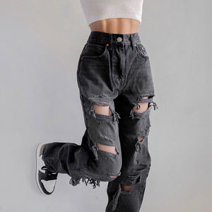 Rags n Rituals 'Ruins' Ripped Denim Pants at $42.99 USD